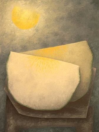 Pintura titulada "lunas" por Juan Sacristan, Obra de arte original, Oleo