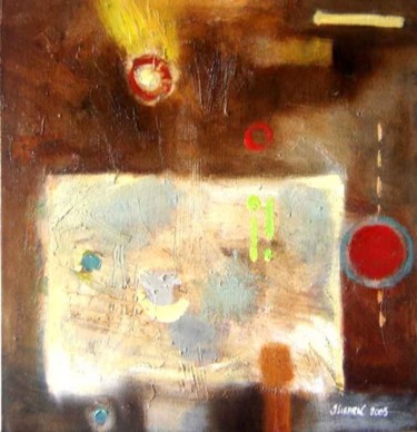 Painting titled "abstraccion 5" by Juan Ramón Sierra, Original Artwork, Oil