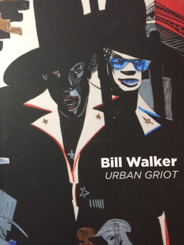 Schilderij getiteld "Bill Walker: Urban…" door Juarez Hawkins, Origineel Kunstwerk, Inkt