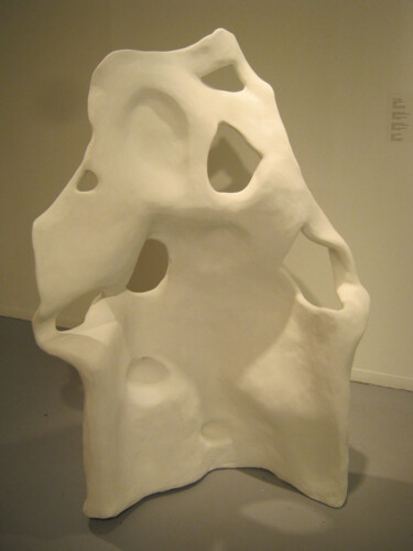 Skulptur mit dem Titel "Bertha" von Juarez Hawkins, Original-Kunstwerk, Zement