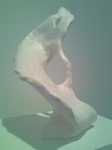 Sculpture titled "BoneIn" by Juarez Hawkins, Original Artwork, Cement