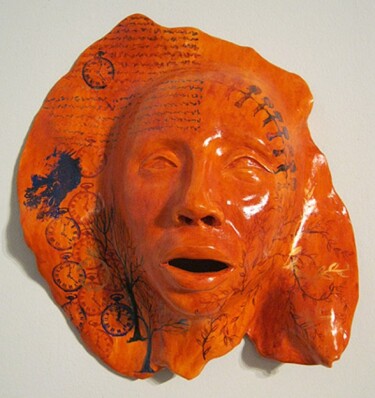 Skulptur mit dem Titel "Meditations on Agin…" von Juarez Hawkins, Original-Kunstwerk, Keramik