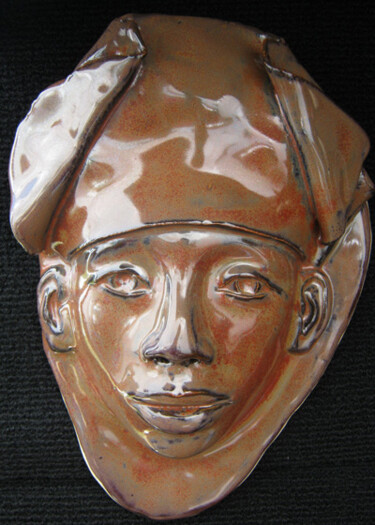 Скульптура под названием "Alturi" - Juarez Hawkins, Подлинное произведение искусства, Керамика