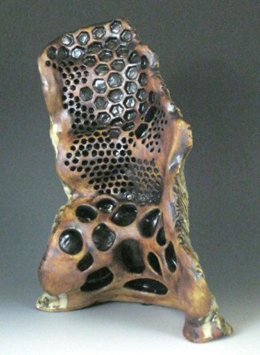 Sculpture titled "Perceptuary 4: Baby" by Juarez Hawkins, Original Artwork, Ceramics