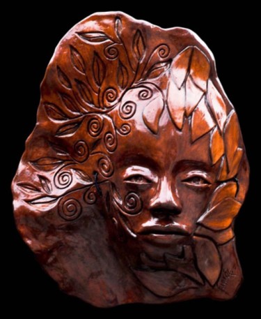 Sculpture titled "The Earth That Feed…" by Juarez Hawkins, Original Artwork, Ceramics
