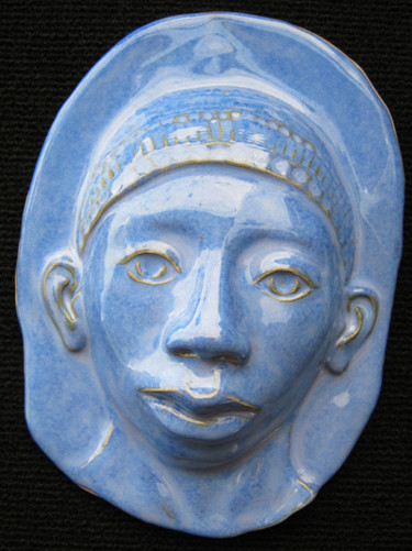 Sculpture titled "Jiro" by Juarez Hawkins, Original Artwork, Ceramics