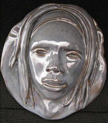 Sculpture titled "Sephra" by Juarez Hawkins, Original Artwork, Ceramics