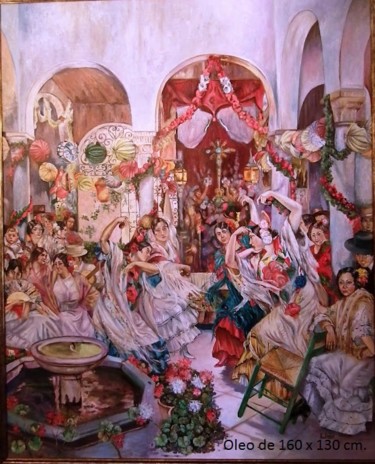 Pintura titulada "copia-de-sorolla-de…" por Eduardo Juárez, Obra de arte original, Oleo