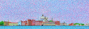 Schilderij getiteld "Venezia Italy" door Juchul Kim, Origineel Kunstwerk, Olie