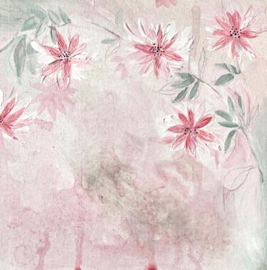 "Floralis II" başlıklı Tablo Judit Fortelny tarafından, Orijinal sanat, Akrilik Karton üzerine monte edilmiş