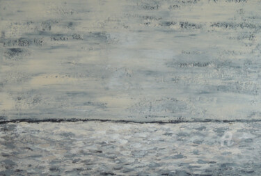 "Grey Seas" başlıklı Tablo Judith Cahill tarafından, Orijinal sanat, Akrilik