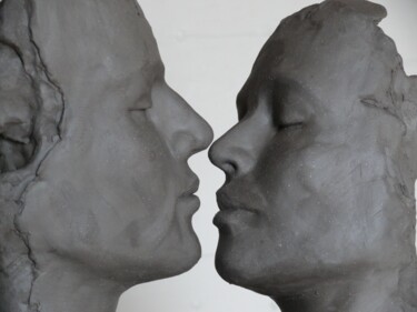 Sculpture intitulée "2-close" par Judith Franken, Œuvre d'art originale, Céramique