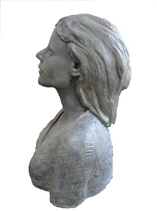 Escultura titulada "songe" por Judith Franken, Obra de arte original, Terracota