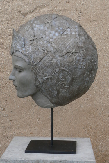 Sculpture titled "Bliss" by Judith Franken, Original Artwork, Terra cotta