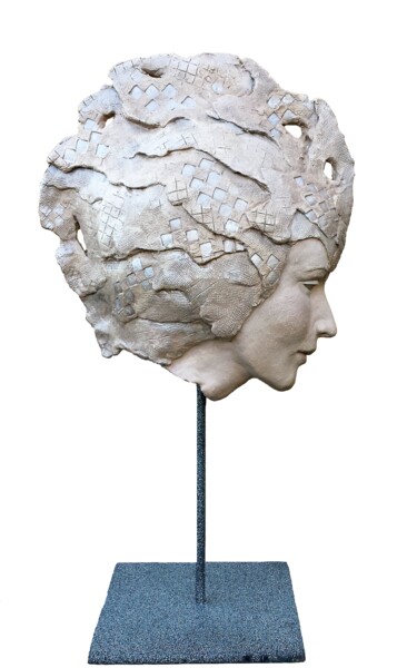 Scultura intitolato "Mila" da Judith Franken, Opera d'arte originale, Ceramica