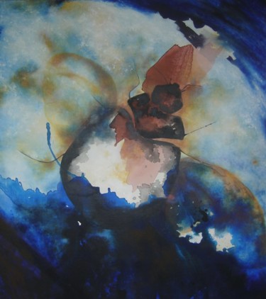 Peinture intitulée "Light wings" par Judith Ruiz, Œuvre d'art originale, Huile