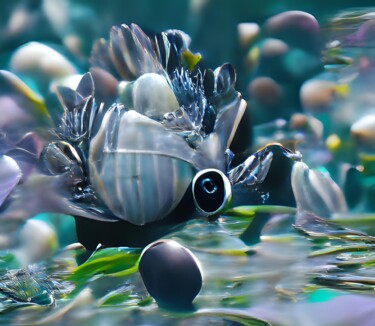 "Living Under Water" başlıklı Dijital Sanat Judith Simonis tarafından, Orijinal sanat, Dijital Resim