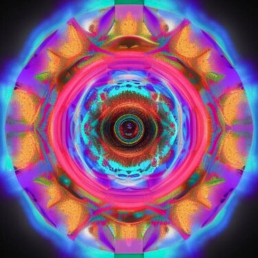 Digital Arts titled "The Eye Of Bright" by Judith Simonis, Original Artwork, AI generated image