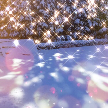 Photographie intitulée "Winterwunderland" par Judith Simonis, Œuvre d'art originale, Photographie numérique