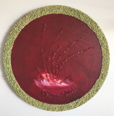 Pintura titulada "PASIONES DEL ROJO Y…" por Judith Rozenblum, Obra de arte original, Acrílico Montado en Bastidor de camilla…