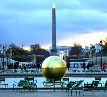 Photographie intitulée "Le ballon et l'obél…" par Jürgen Briem, Œuvre d'art originale