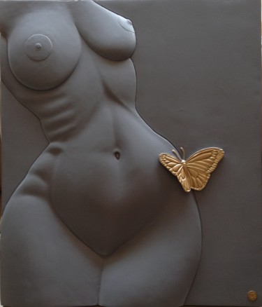 Scultura intitolato "Butterfly" da Jürgen Rode, Opera d'arte originale, Plastica