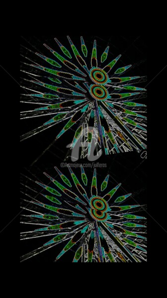 Arte digitale intitolato "roue2" da Julferas, Opera d'arte originale, Lavoro digitale 2D