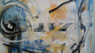 Pittura intitolato "2U" da Juli Southmayd, Opera d'arte originale, Acrilico