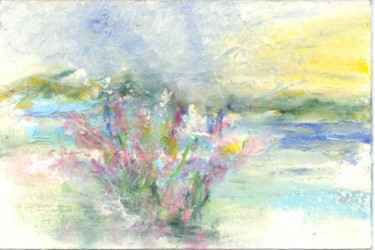 Painting titled "Flowers" by Juli Southmayd, Original Artwork