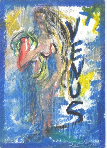 Painting titled "Moon sign Venus" by Juli Southmayd, Original Artwork