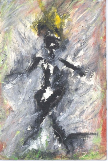 Painting titled "J. dancer" by Juli Southmayd, Original Artwork