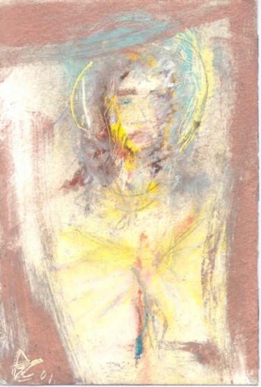 Painting titled "Jesus" by Juli Southmayd, Original Artwork