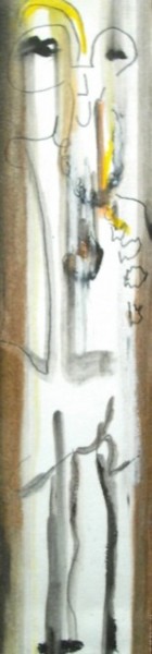 Painting titled "man smoking cigar" by Juli Southmayd, Original Artwork