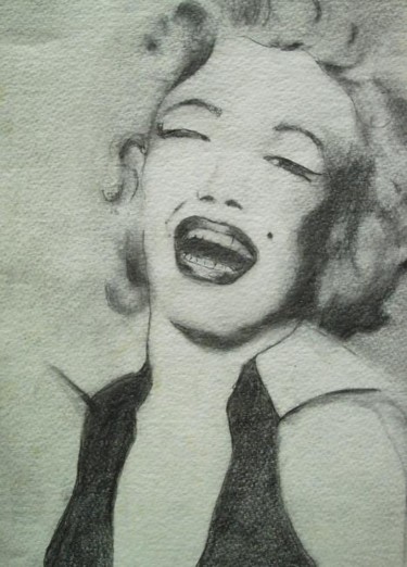 Painting titled "Marilyn Monroe" by Juli Southmayd, Original Artwork