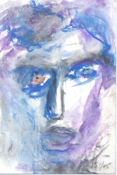 Painting titled "David Bowie" by Juli Southmayd, Original Artwork