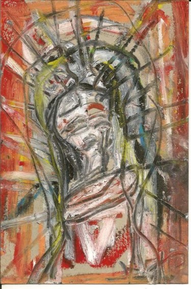 Painting titled "Virgin of Guadalupe" by Juli Southmayd, Original Artwork