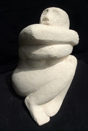 Sculpture intitulée "Femme" par Julia Ardaillon, Œuvre d'art originale, Pierre