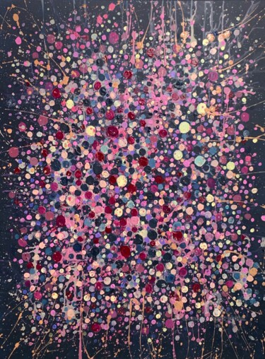 Pintura titulada "Large abstract art…" por Julia Brinkfrau, Obra de arte original, Acrílico