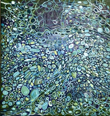 Peinture intitulée "abstract painting g…" par Julia Brinkfrau, Œuvre d'art originale, Huile