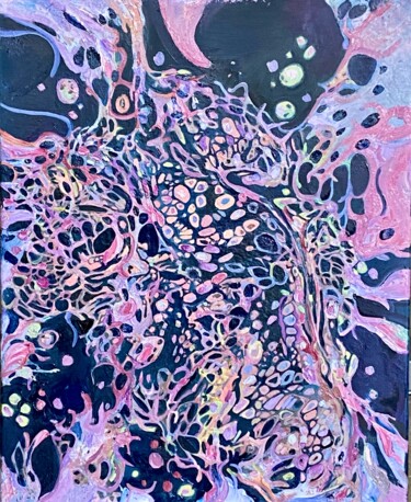 Malarstwo zatytułowany „abstract art oil pa…” autorstwa Julia Brinkfrau, Oryginalna praca, Olej