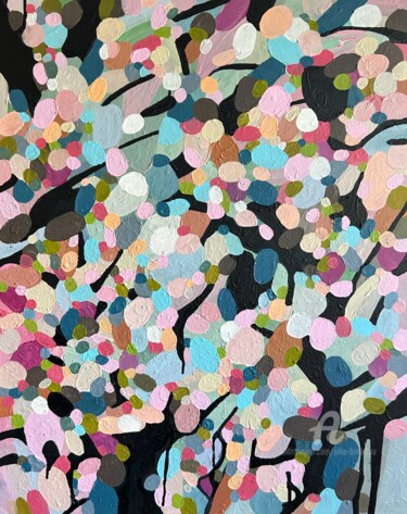 绘画 标题为“Semi-abstract botan…” 由Julia Brinkfrau, 原创艺术品, 丙烯