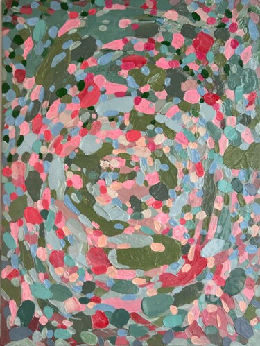 Pintura titulada "Large bright colorf…" por Julia Brinkfrau, Obra de arte original, Acrílico