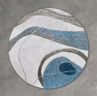 Scultura intitolato "Finding Balance" da Julia Gorbunova, Opera d'arte originale, Mosaico