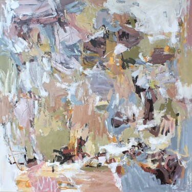 Malerei mit dem Titel "“Echoes of Spring”" von Julia Grande, Original-Kunstwerk, Acryl