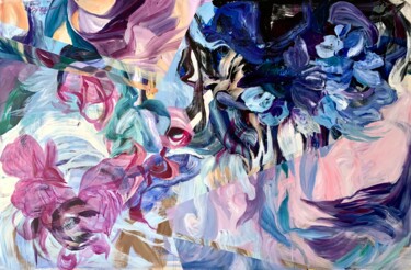 Pintura titulada "The Moments That Ma…" por Julia Hacker, Obra de arte original, Acrílico Montado en Bastidor de camilla de…