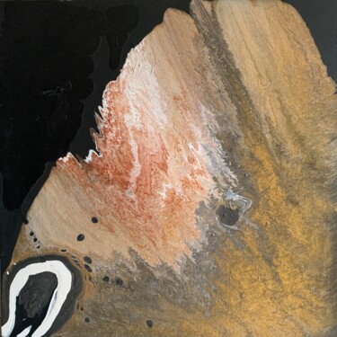 Картина под названием "Mountain  view" - Julia Hacker, Подлинное произведение искусства, Акрил Установлен на Деревянная рама…