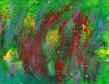 Malerei mit dem Titel "Abstract variation…" von Julia Leon, Original-Kunstwerk, Acryl
