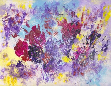 Painting titled "Abstract variation…" by Julia Leon, Original Artwork, Acrylic