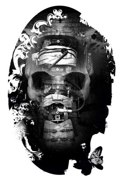 Psychose#1 Arts numériques intitulée "Psychose#1" par Julia Saludo, Œuvre d'art originale, Photo montage