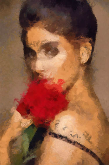 Painting titled "Bella" by Julia Yaseva, Original Artwork, Oil